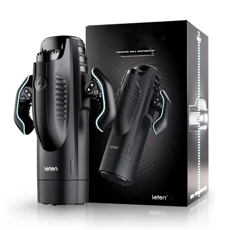 2026 Leten Bermuda 4 In 1 Heating Telescopic Sucking Voice Male Stroker