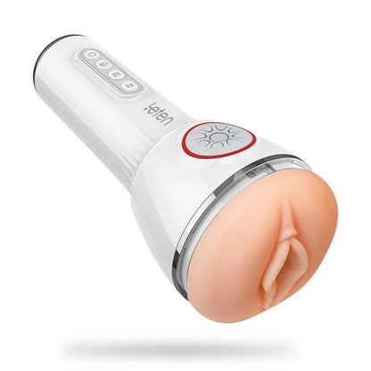 Leten IV 10 Vibrating & Sucking Male Stroker With Heated Voice