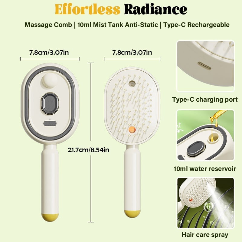 💥LAST DAY SALE Only $15.99!!💥 - 2026 Electric Steaming Massage Hair Care Brush