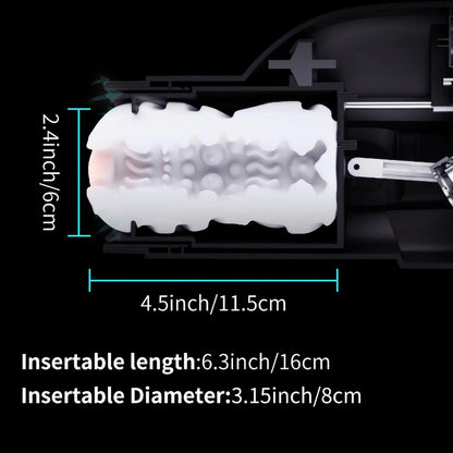 2026 Leten Bermuda 4 In 1 Heating Telescopic Sucking Voice Male Stroker