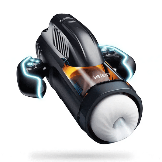 2026 Leten Bermuda 4 In 1 Heating Telescopic Sucking Voice Male Stroker