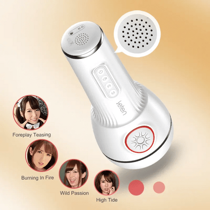 Leten IV 10 Vibrating & Sucking Male Stroker With Heated Voice