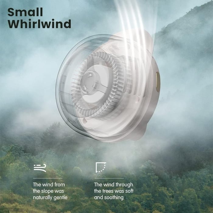 💥LAST DAY SALE Only $16.8!!🌀🌬️Portable Silent Mini Bladeless Electric Fan