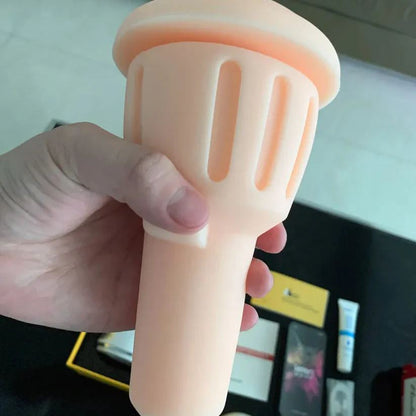 Leten IV 10 Vibrating & Sucking Male Stroker With Heated Voice