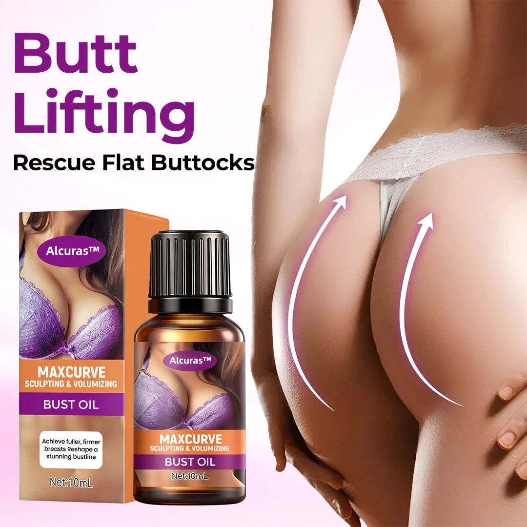 🔥Alcuras™ MaxCurve Sculpting & Volumizing Bust Oil⚡⏱️Get Visible Lift & Fuller Curves in Just 21 Days
