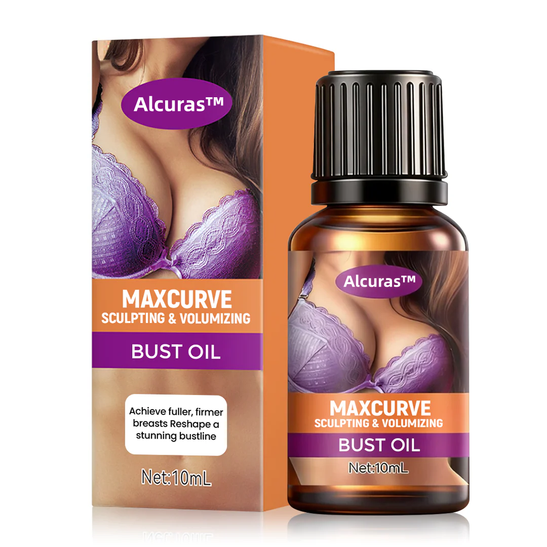 🔥Alcuras™ MaxCurve Sculpting & Volumizing Bust Oil⚡⏱️Get Visible Lift & Fuller Curves in Just 21 Days